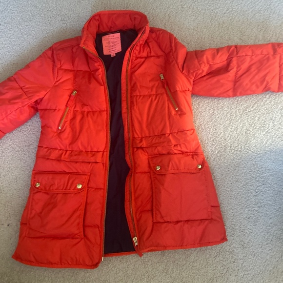 J. Crew Jackets & Blazers - J Crew Orange Jacket, Extremely Warm